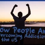 9.1 percent of Americans report they have suffered with a drug or alcohol use problem at some point in their lives but they have now overcome the issue.