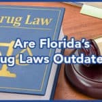 A law book with a gavel - Drug law