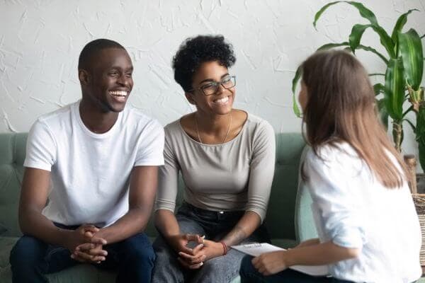 couple getting family therapy